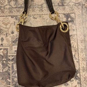 Brown JPK Paris Bucket Bag